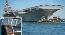 US deploys 3rd aircraft carrier â the USS George WH Bush â to Middle East as Iran war rumbles on